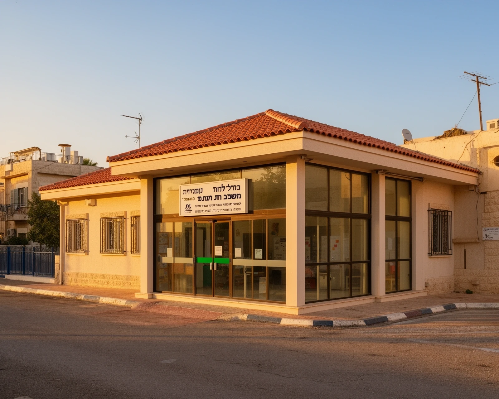 חזית האקדמיה ברחוב המגינים 7 במודיעין